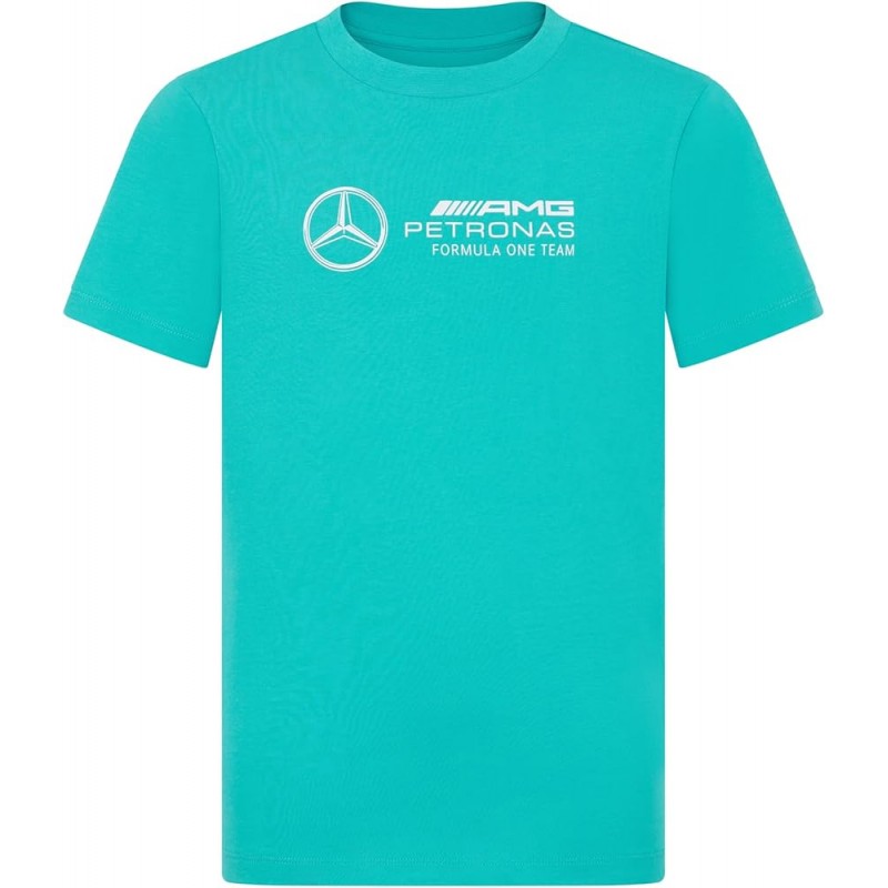 Mercedes-AMG F1 Kids Large Logo T-shirt Green