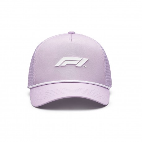 Formula 1 Pastel Trucker Cap F1 Purple