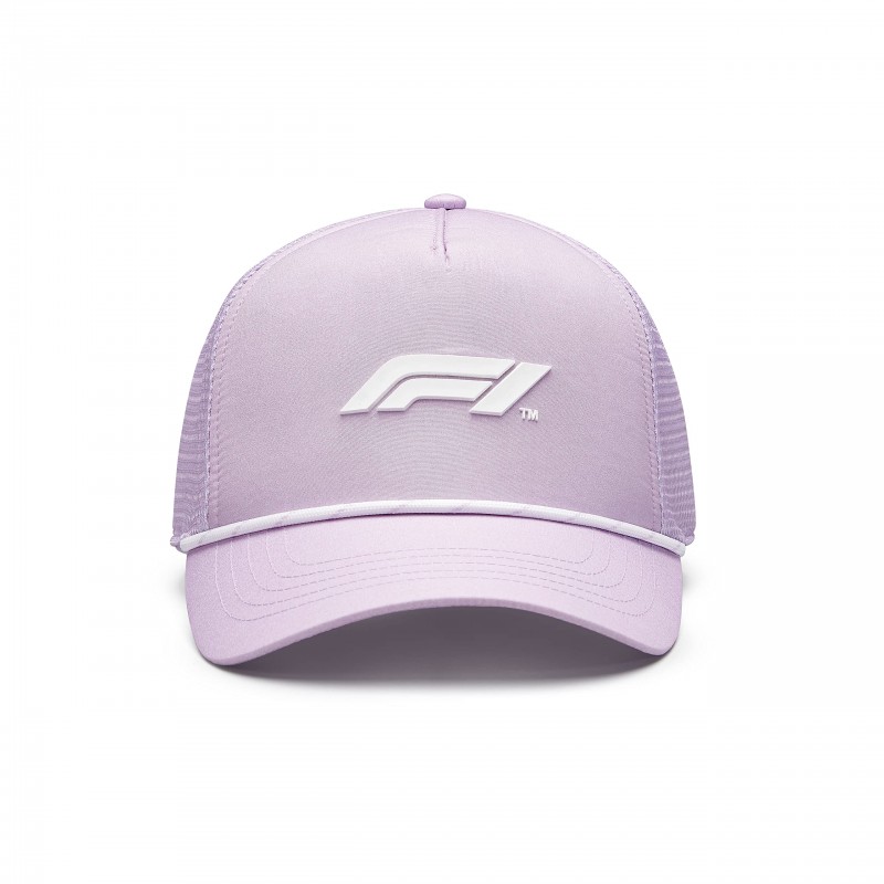 Formula 1 Pastel Trucker Cap F1 Purple