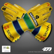 AYRTON SENNA X 273 DRIVING GLOVE Yellow