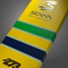 -273 x AYRTON SENNA DRIVING GLOVE Yellow