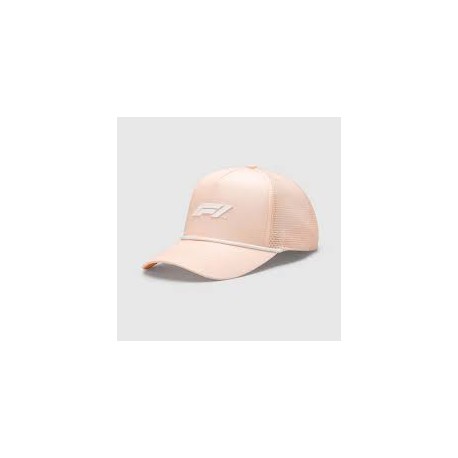 F1 Pastel Trucker Cap Pink