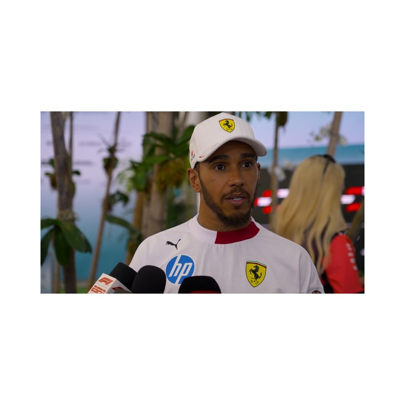 Scuderia Ferrari 2025 Miami GP Lewis Hamilton 44 Special Edition Cap