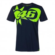 Valentino Rossi Vr46 Mens Sole And Luna T-shirt Navy Blue