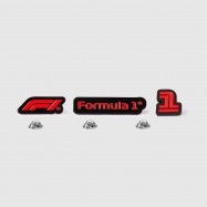 F1 Pin Badge Set