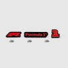 F1 Pin Badge Set