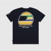 Ayrton Senna Helmet T-shirt Blue