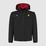 Scuderia Ferrari F1 Team Rain Jacket Black