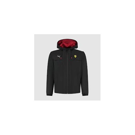 Scuderia Ferrari F1 Team Rain Jacket Black