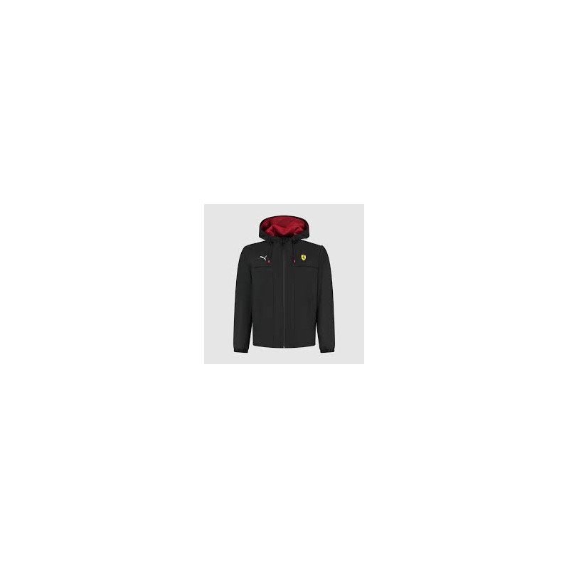 Scuderia Ferrari F1 Team Rain Jacket Black