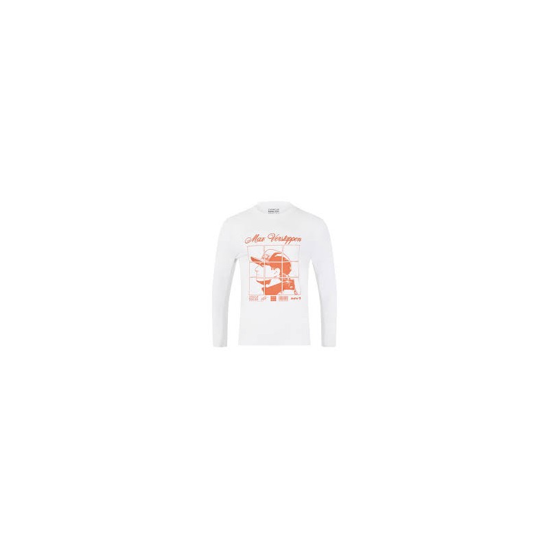 Red Bull Racing F1 Team Max Verstappen Puzzle Long Sleeve T-shirt