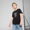 Kids Race Tonal Shield T-shirt Black