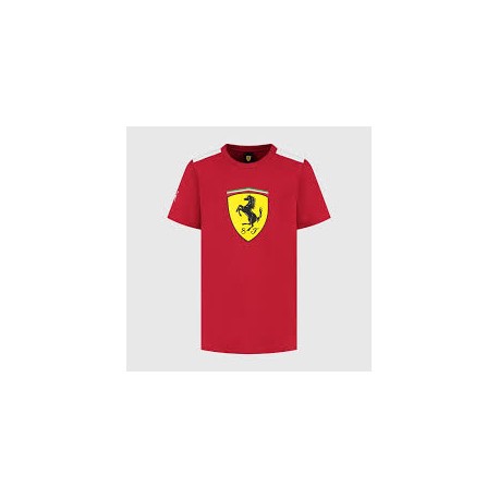 Scuderia Ferrari F1 Team Kids Shield T-shirt Red