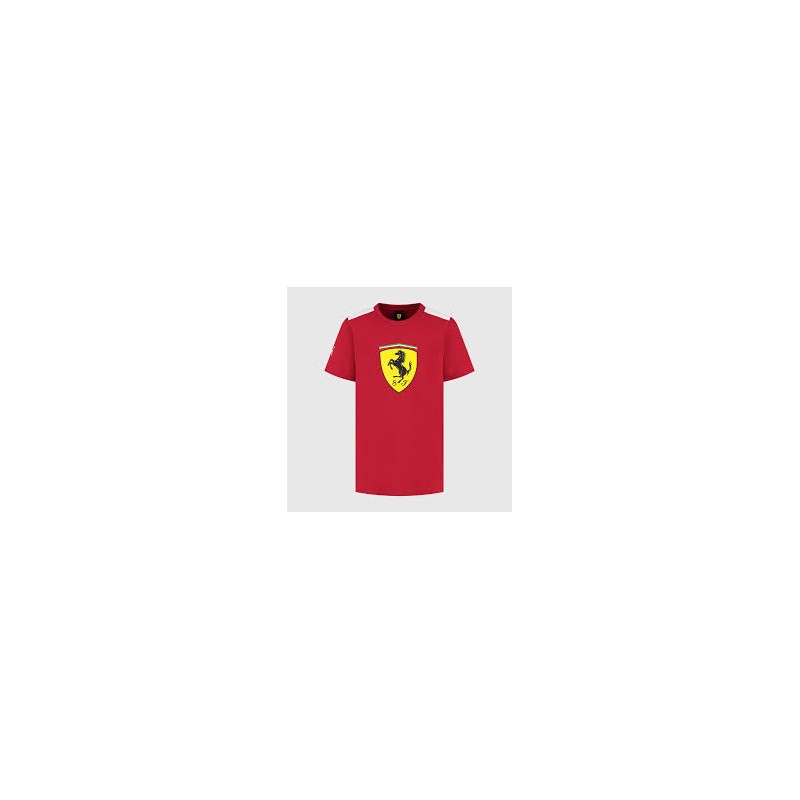 Scuderia Ferrari Kids Shield T-shirt Red