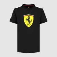Scuderia Ferrari F1 Kids Shield T-shirt Black