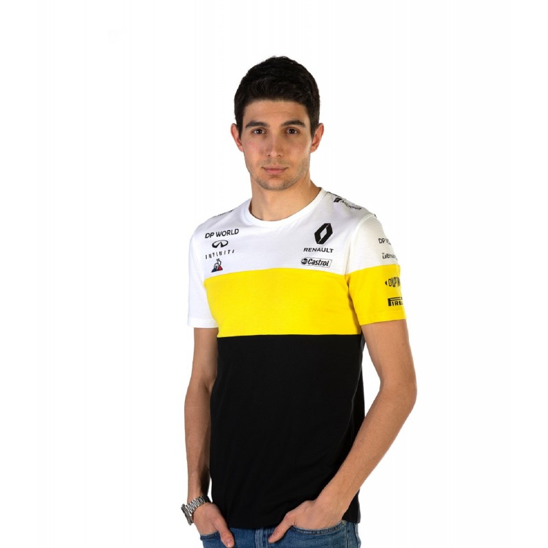 function cake hill Renault F1 Team Team T-shirt Black/yellow - f1gp.gr