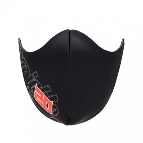 Fabio Quartararo 20 Face Mask Black