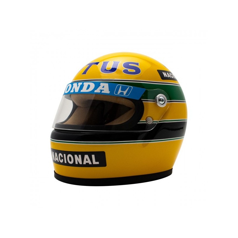 Ayrton Senna Helmet 1987 scale 1/2