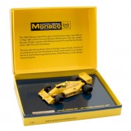 Ayrton Senna Lotus Honda 99T 1st Victory Monaco 1987 Scale 1/43 Yellow