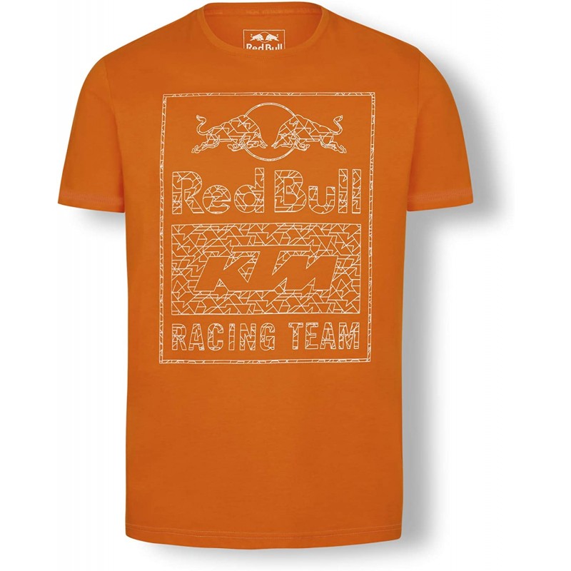 Red Bull Ktm Racing Team Mosaic Graphic Orange T-shirt