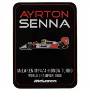 Ayrton Senna Pin McLaren Multicolour