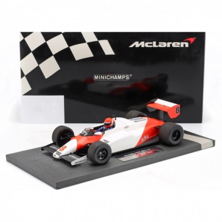Niki Lauda McLaren MP4/1C No8 2nd USA West GP F11983 Scale 1/18 White/Red Limited Edition