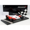 Nki Lauda McLaren MP4/1C No8 2nd USA West GP F11983 Scale 1/18 White/Red Limited Edition