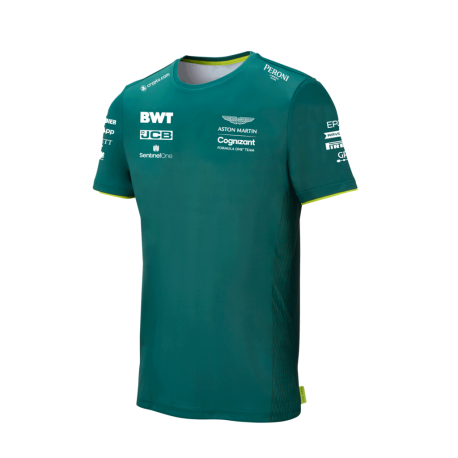 Aston Martin F1 Official Launch Team T-Shirt Green