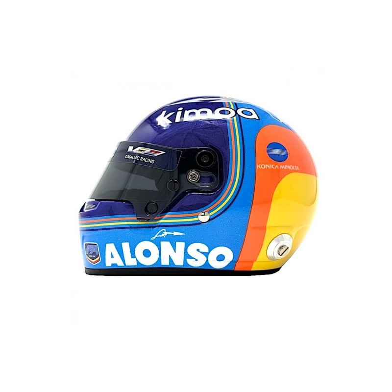 FERNANDO ALONSO DAYTONA MINI HELMET 2019 BLUE