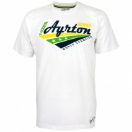 Ayrton Senna T-Shirt World Champion White