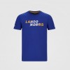 MCLaren Lando Norris Kids Fan T-Shirt Blue