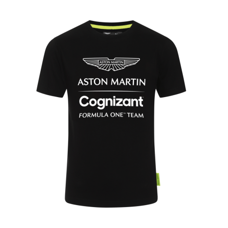 Aston Martin Cognizant F1 Team Official Lifestyle T-Shirt Black