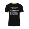 Aston Martin Cognizant F1 Team Official Lifestyle T-Shirt Black