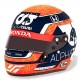 YUKI TSUNODA 2021 MINI HELMET ALPHATAURI F1 TEAM SCALE 1:2