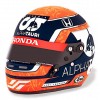 YUKI TSUNODA 2021 MINI HELMET ALPHATAURI F1 TEAM SCALE 1:2