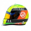 Mick Schumacher helmet 2021 Scale 1/2 Yellow / Green