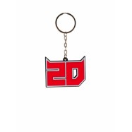 Fabio Quartararo 20 El Diablo Keychain Red