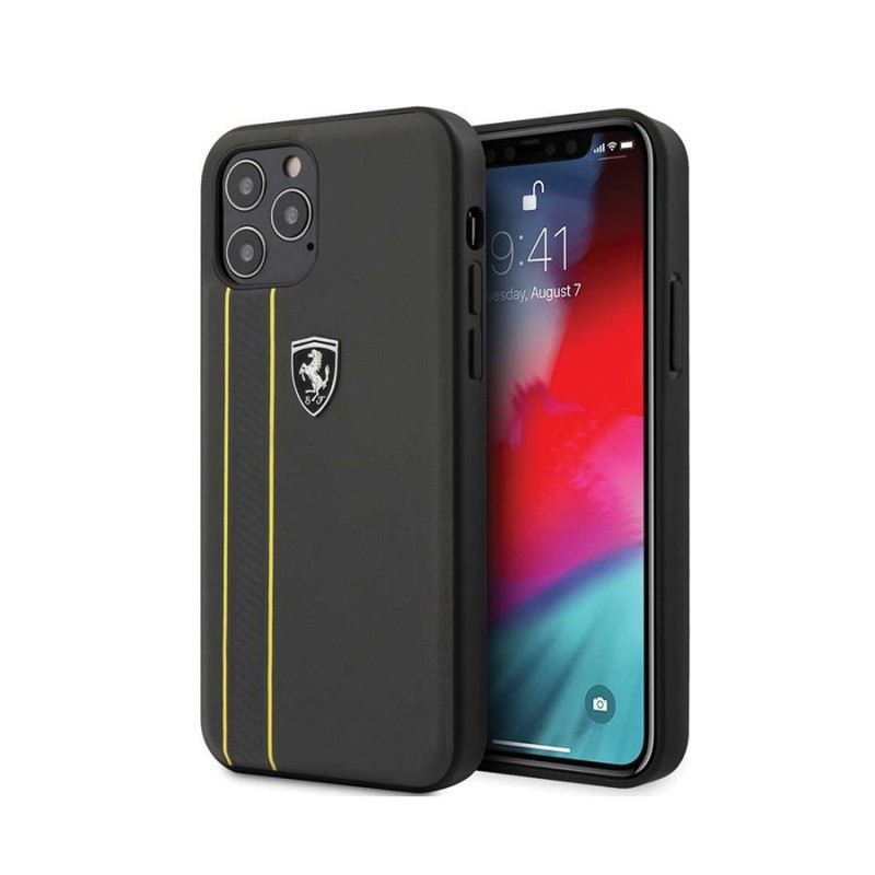 Scuderia Ferrari Cover Hard Case Black i-Phone 12 Pro Max Scuderia Ferrari Cover Hard Case Black i-Phone 12 Pro Max