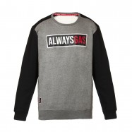 ALWAYSGAS URBAN SWEATSHIRT GREY/BLACK