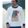 KIMOA MENS INDY RETRO 66 TEE WHITE