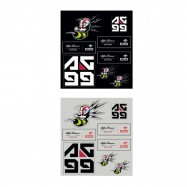 Alfa Romeo Racing Orlen F1 Team Giovinazzi Sticker Set 22 p.