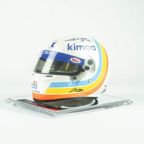 FERNANDO ALONSO DAYTONA Helmet Scale 1:2 - Plexi Glass
