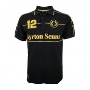 Ayrton Senna Polo Classic Team Lotus Black