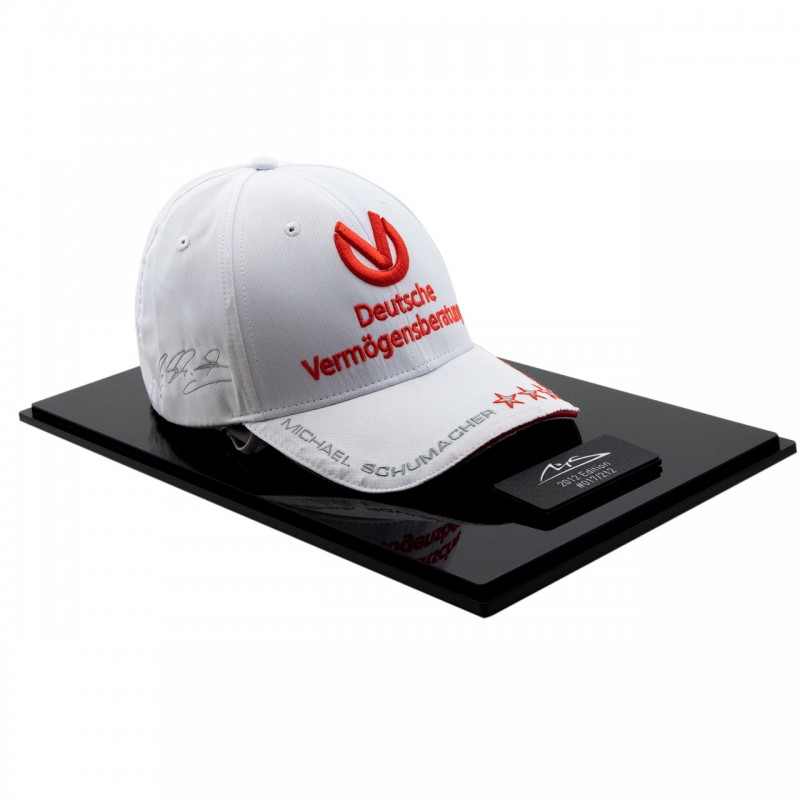 Michael Schumacher Personal Cap 2012 White 35 x 22 x 16 cm Limited Edition
