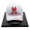 Michael Schumacher Personal Cap 2012 White 35 x 22 x 16 cm Limited Edition