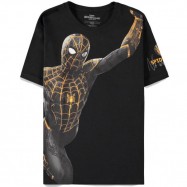 Spider-Man Metal Spider T-Shirt Black