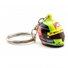 Mick Schumacher 3D Keyring Helmet 2020 yellow / green