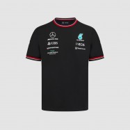 Mercedes AMG Petronas F1 Team Kids 2022 Team T-Shirt Black