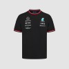 Mercedes AMG Petronas F1 Team Kids 2022 Team T-Shirt Black