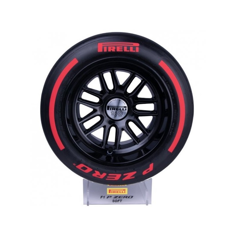 Pirelli Pole Position Wind Tunnel Tyre Red 18' Scale 1:2 Soft